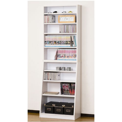 本棚 書棚 漫画 コミック 収納 収納棚 壁面収納 文庫本 CD収納 DVD収納