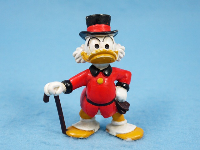 ビンテージ Bully ディズニー PVC フィギュア スクルージ | ビンテージ