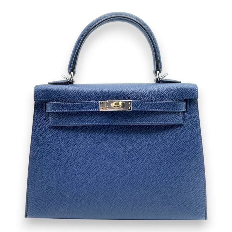 現金特価】エルメス ケリー25 ノワール ボックスカーフ ゴールド金具 W