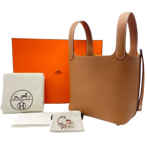 エルメス ピコタンロック PM ゴールド トリヨンクレマンス シルバー