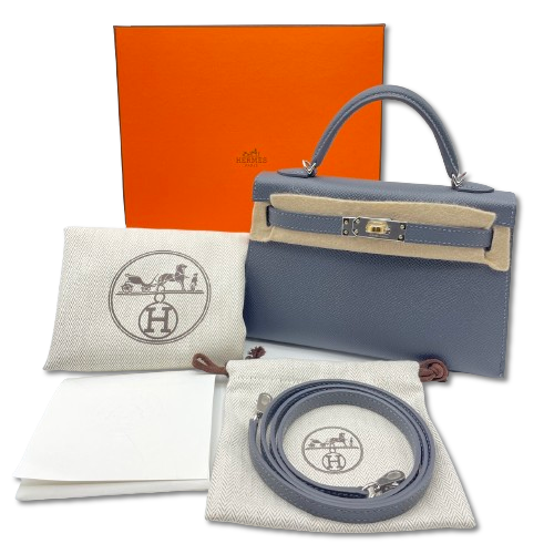 エルメス ミニケリー2 アルドワーズ エプソン エレクトラム金具 K刻印