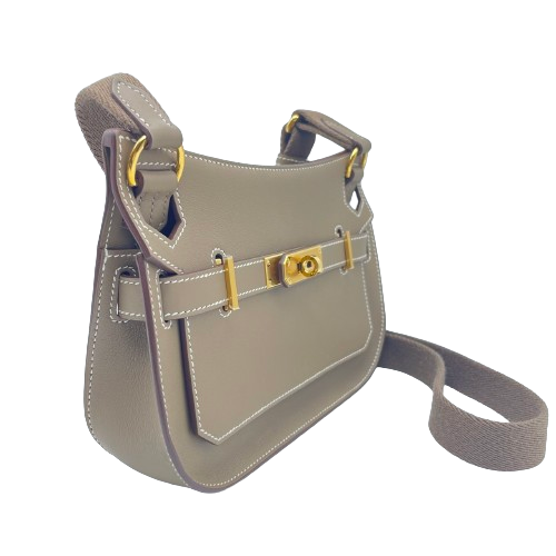 エルメス ジプシエール ミニ エトゥープ スイフト ゴールド金具 U刻印