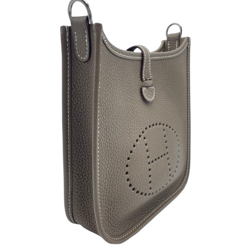 エルメス エヴリン TPM トリヨンクレマンス エトゥープ シルバー金具 Z