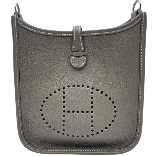 エルメス エヴリン TPM トリヨンクレマンス エトゥープ シルバー金具 Z