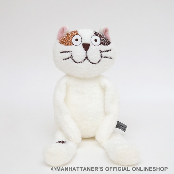 くたくた猫M「トビミケ」 | ぬいぐるみ | マンハッタナーズ
