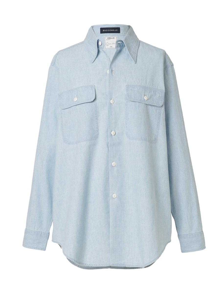 HAMPTON CHAMBRAY SHIRT(VW) | SHIRT/BLOUSE | MADISONBLUE
