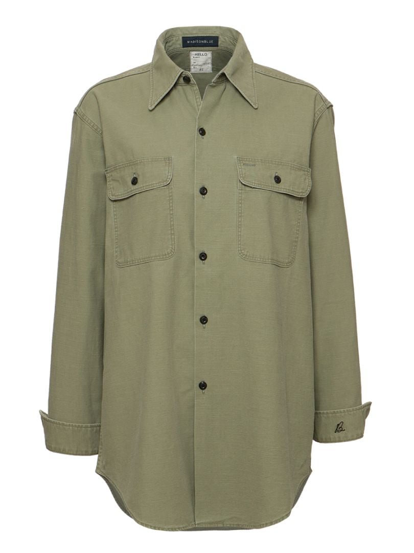 HAMPTON BACK SATIN SHIRT | SHIRT/BLOUSE | MADISONBLUE