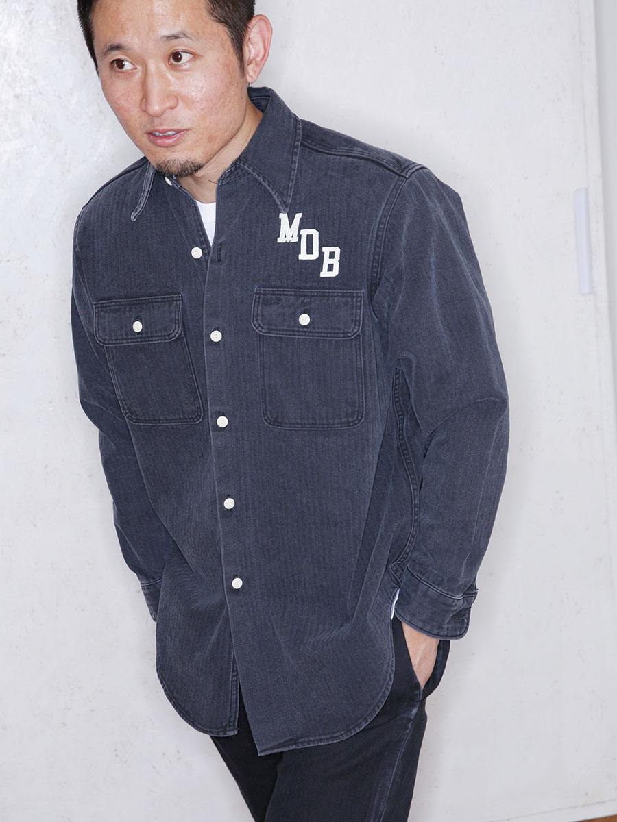 HAMPTON SH HERRINGBONE | SHIRT/BLOUSE | MADISONBLUE