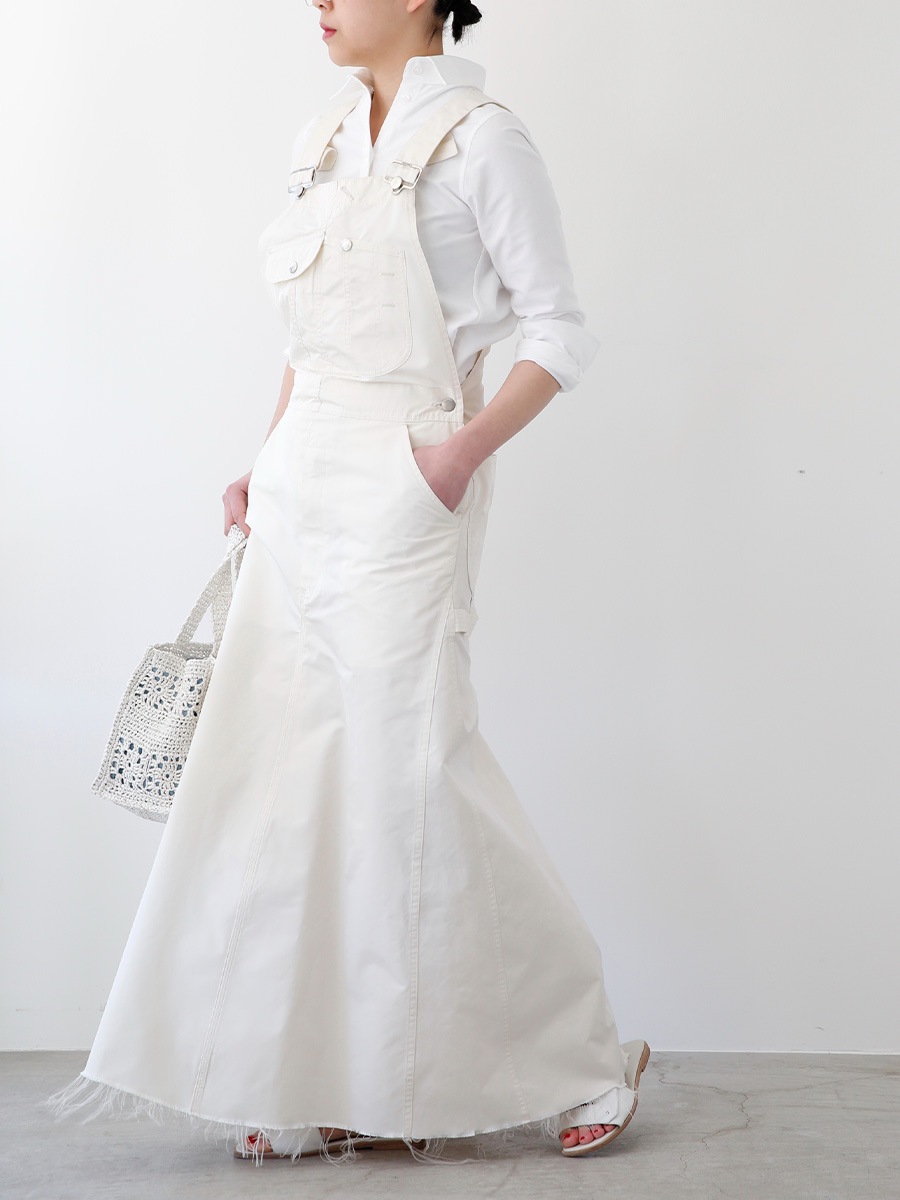 JUMPER SKIRT MAXI PE TWILL | ONE-PIECE | MADISONBLUE