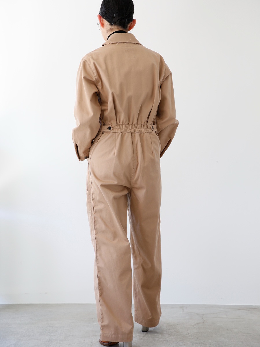 ZIP UP JUMPSUITS CHINO | ONE-PIECE | MADISONBLUE