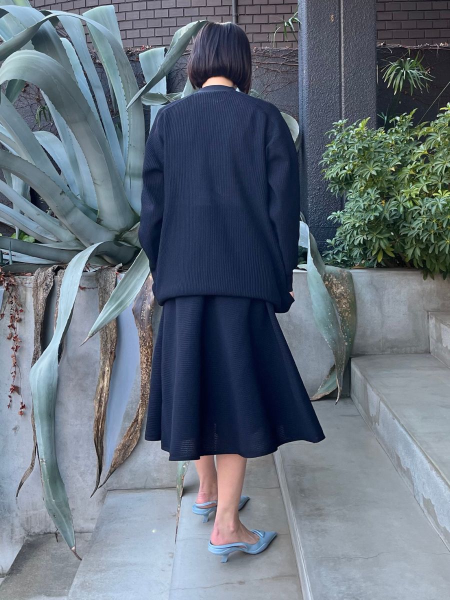 BIG KNIT V CD MESH | KNIT | MADISONBLUE