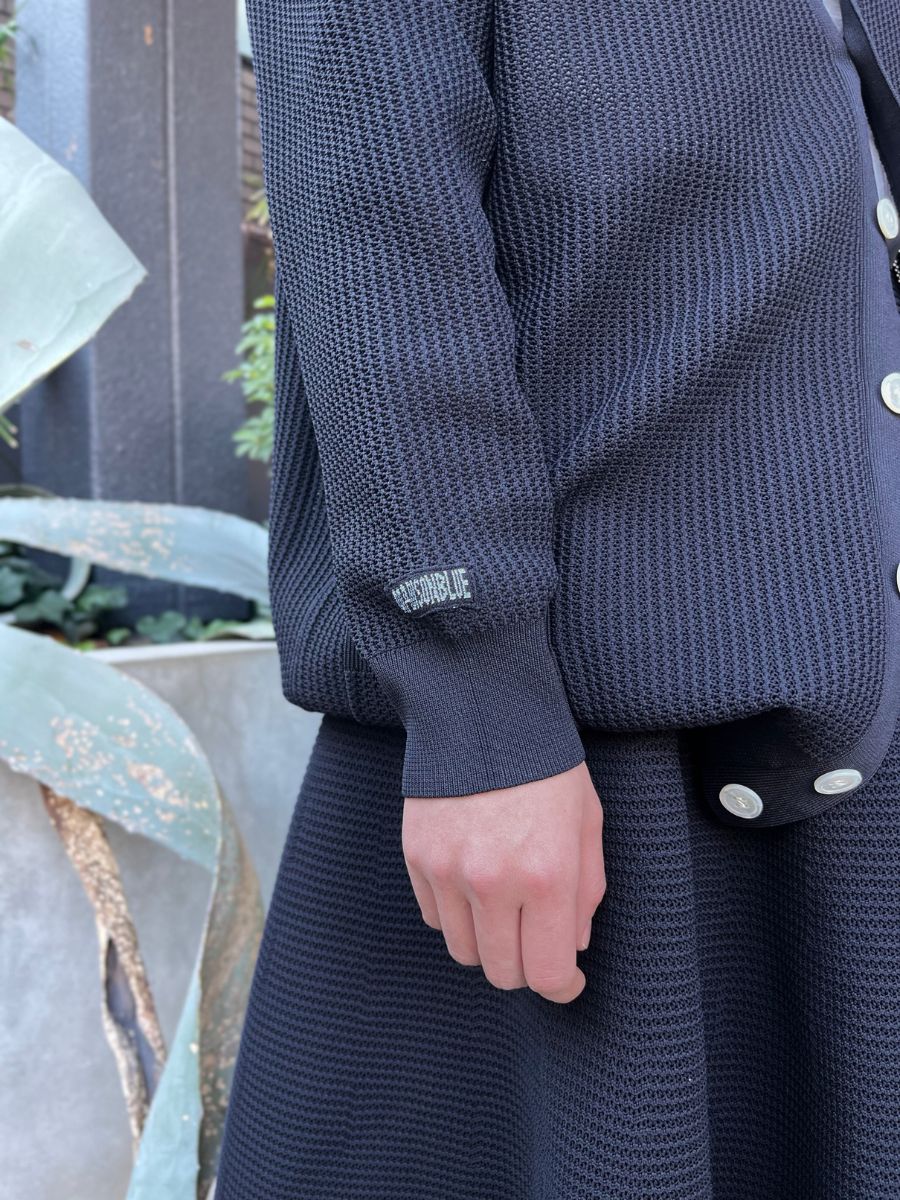BIG KNIT V CD MESH | KNIT | MADISONBLUE