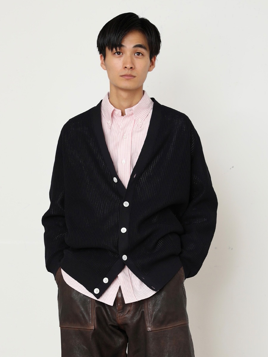 BIG KNIT V CD MESH | UNISEX | MADISONBLUE