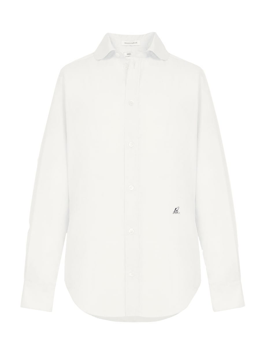 BIG ROUND COLLAR SH | SHIRT/BLOUSE | MADISONBLUE