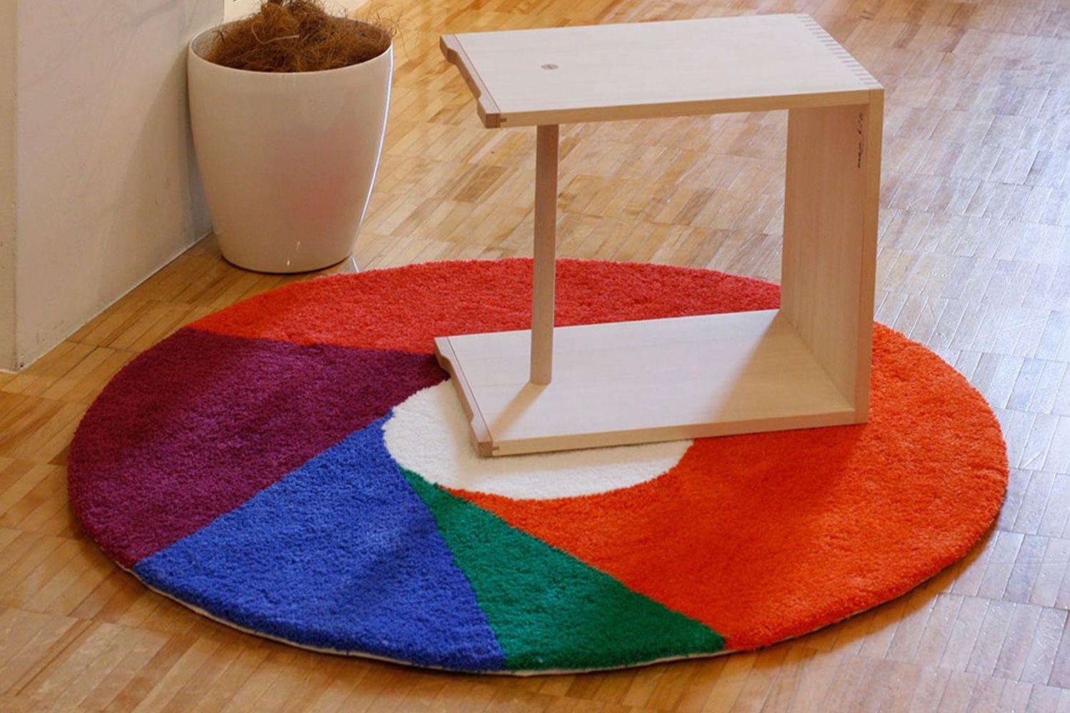 マックス・ビル アクリルラグ カラーホイール 100 / 160 / 180 / 200cm