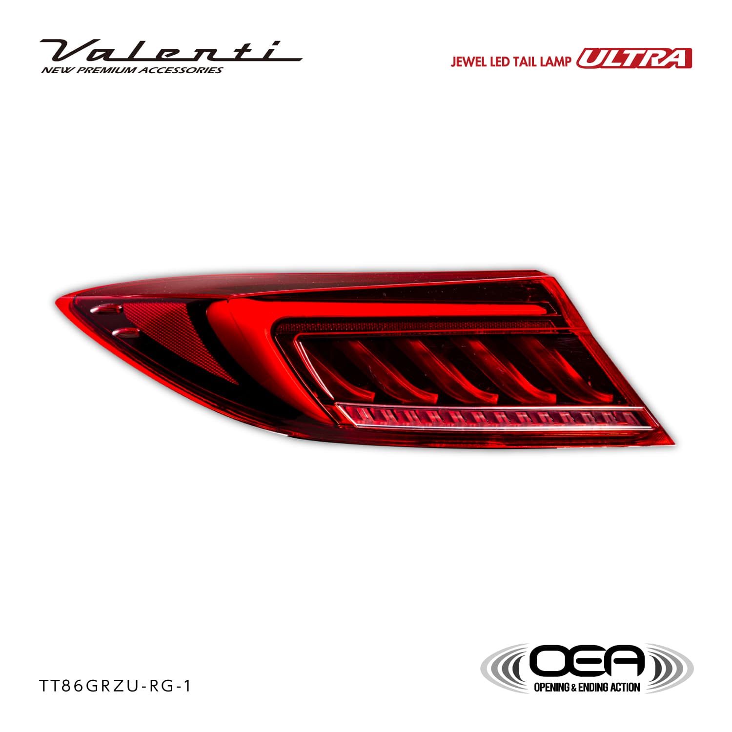 補修用・片側のみ】トヨタGR86/スバルBRZ ZN8/ZD8 ジュエルLED