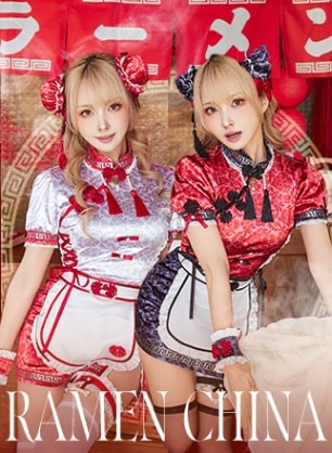 即日発送】ラーメンチャイナガール《オリジナルコスプレ8点セット