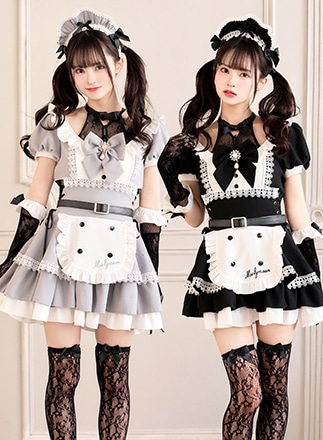 ブラックは予約】【藤咲凪着用】トゥインクルドールメイド《オリジナル