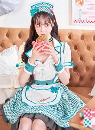 即日発送】【中村里砂着用】キャンディポップレトロダイナー