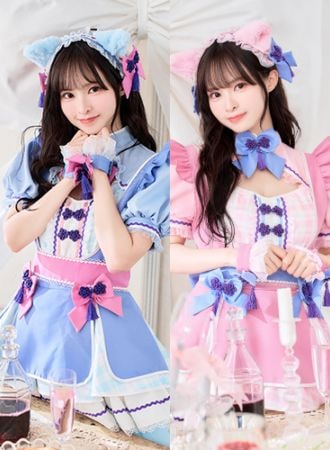 即日発送】【藤咲凪着用】キャンディメルトチャイナキャット