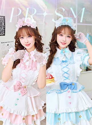 即日発送】キュアリリィマジカルスカラップメイド《オリジナルコスプレ