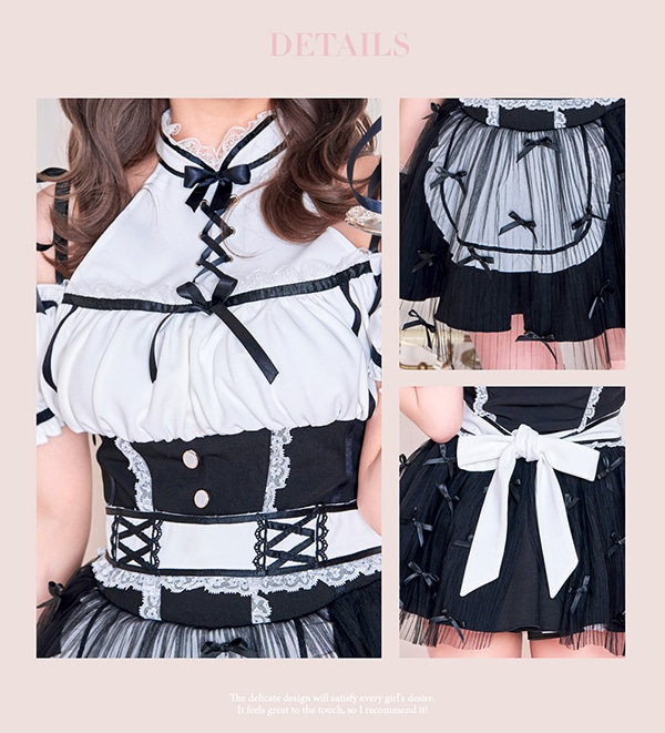 即日発送】【佐藤ノア着用】リボンブーケメイド《オリジナルコスプレ4