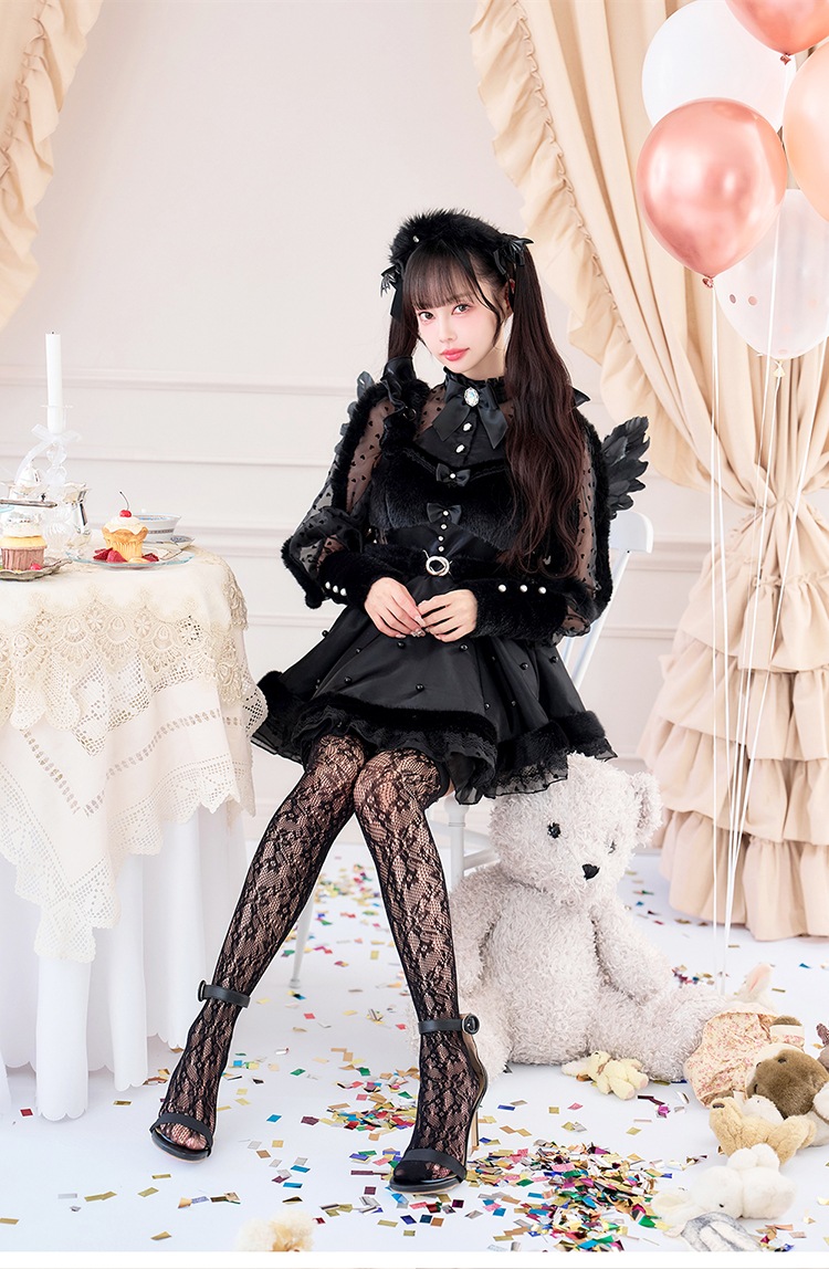 即日発送】【中村里砂着用】《エンジェル&デビル》ミスティフェザー