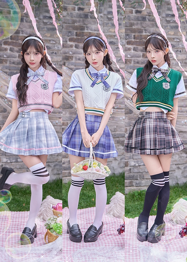 即日発送】アイドルモードスクールガールコスチューム《オリジナル