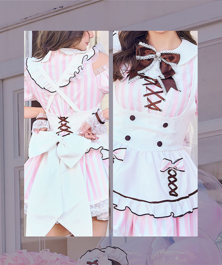 ピンクは予約】パレットショコラキャンディメイド《オリジナルコスプレ