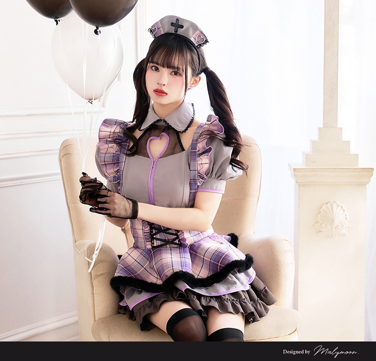 予約-5月中旬頃より順次発送予定】【藤咲凪着用】ミステリアスチェック