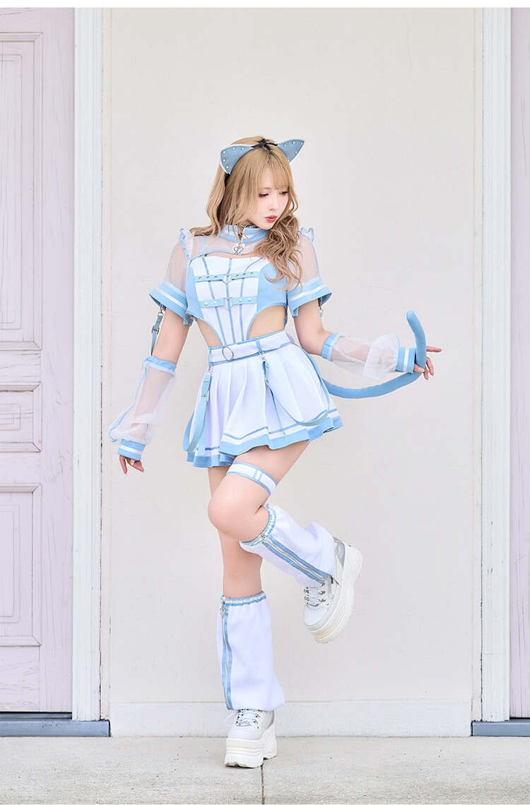 即日発送】..天使界隈..サイドカットシアージャージキャット