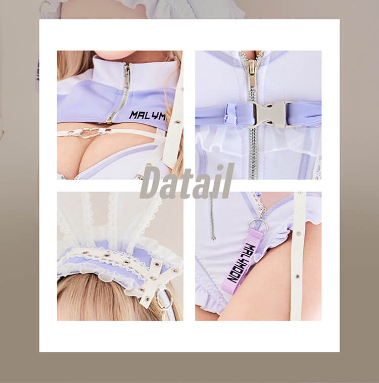 即日発送】クリティカルハートサイバーバニー《ハロウィンコスプレ8点