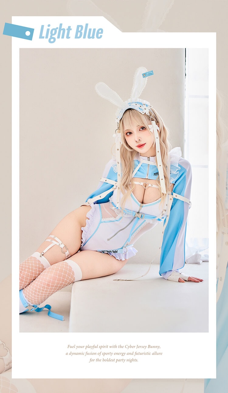 即日発送】クリティカルハートサイバーバニー《ハロウィンコスプレ8点