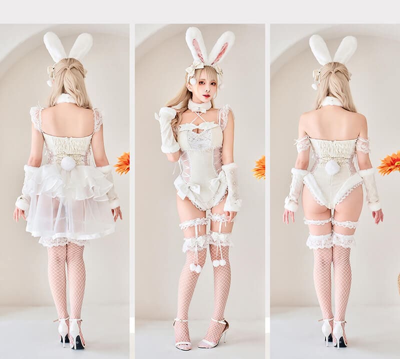 即日発送】ベルチュールツイードバニー《ハロウィンコスプレ8点セット