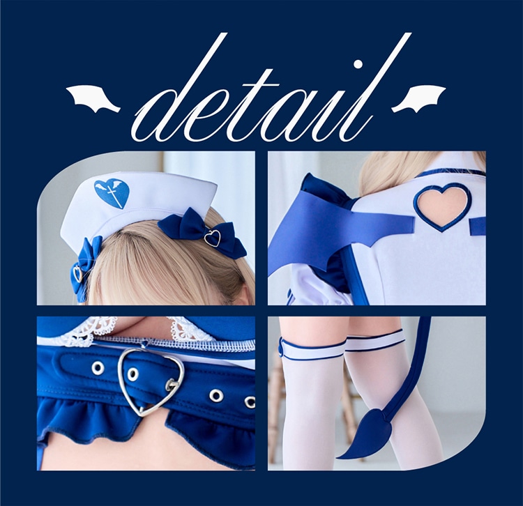 即日発送】ポイズンルージュサキュバスナース《オリジナルコスプレ11点