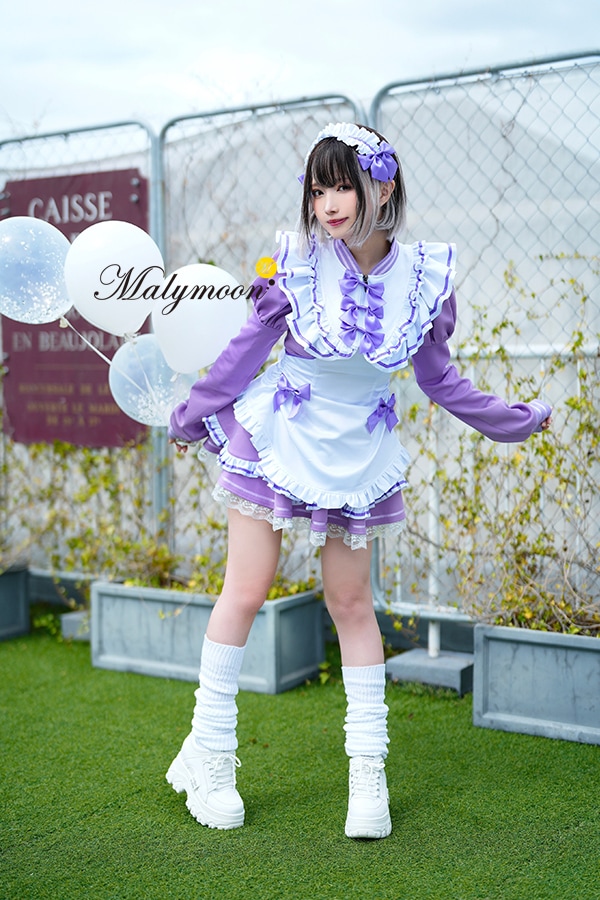 即日発送】ジャージメイド《ハロウィンコスプレ3点セット》【Malymoon