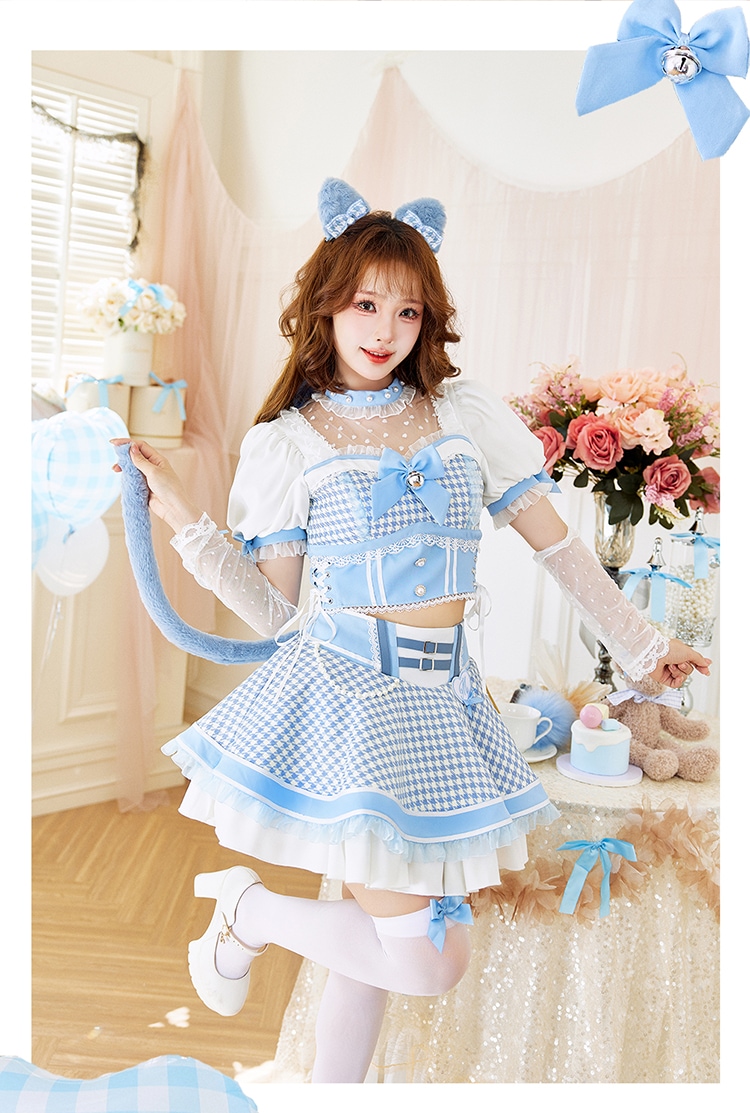 即日発送】【姫宮まほれコラボ】ミルキーマカロンフレンチキャット