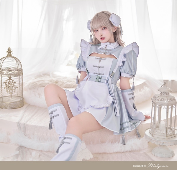 即日発送】..天使界隈..チャイナワンピースドールメイド《ハロウィン