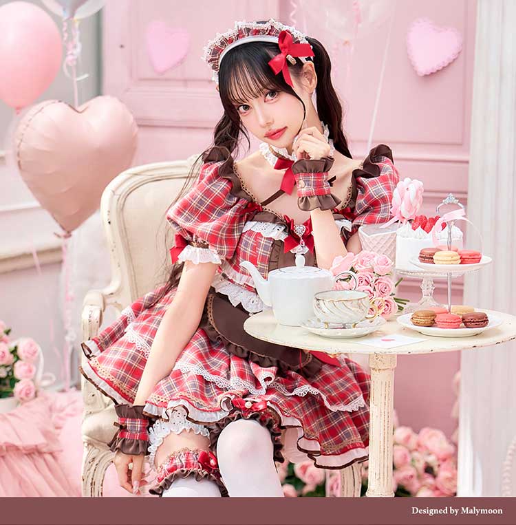 予約-4月下旬頃より順次発送予定】【中村里砂着用】チョコラブチェック