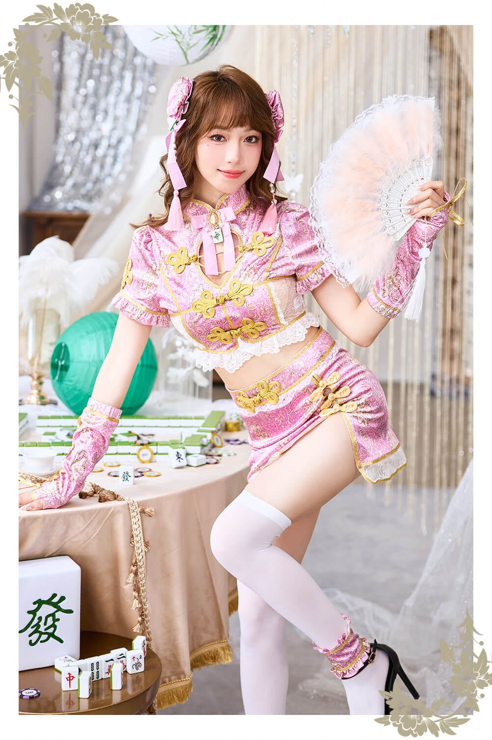 即日発送】[Malymoon限定]セパレート麻雀チャイナ《ハロウィンコスプレ