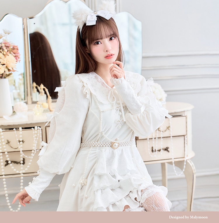 即日発送】【藤咲凪着用】ピュアパールリリーキャット《ハロウィン