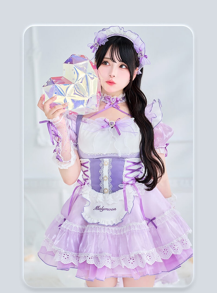 即日発送】【Mumei着用】-魔法少女-トゥインクルシフォンキャンディ