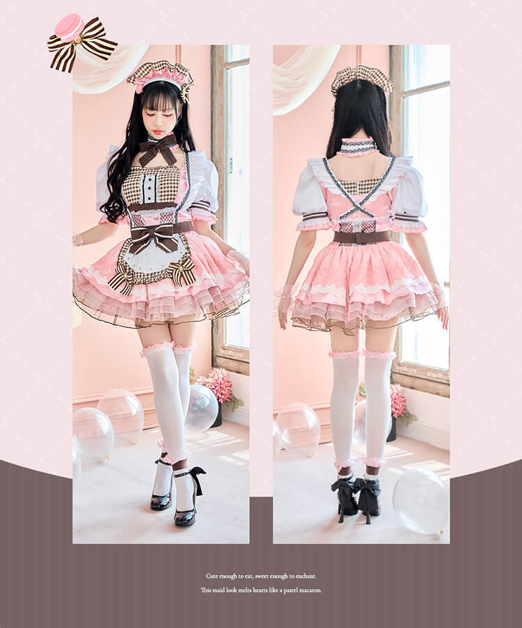 即日発送】【中村里砂着用】【ないるコラボ】マカロンメイド