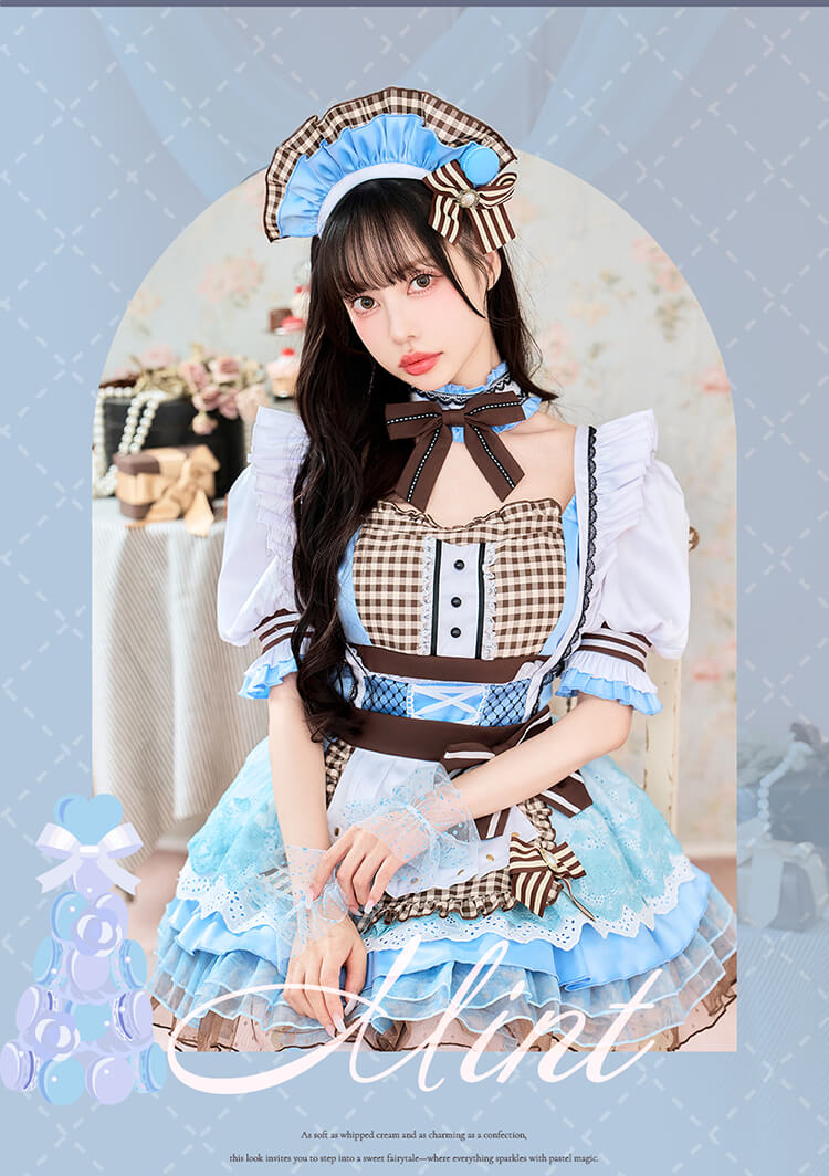 即日発送】【中村里砂着用】【ないるコラボ】マカロンメイド