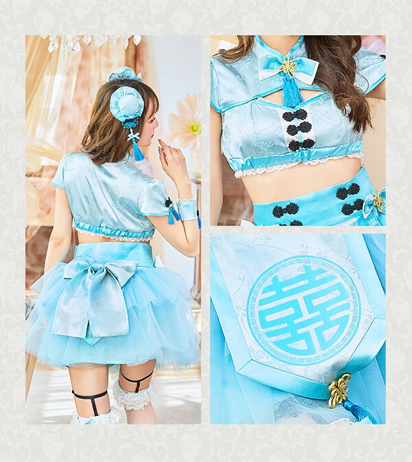 即日発送】キャンディムーンアイドルチャイナ《オリジナルコスプレ9点