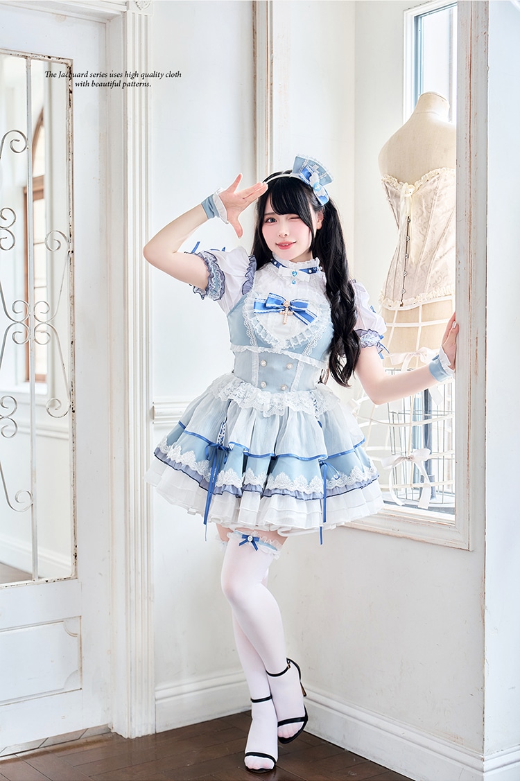 ブルーは予約】【Mumei着用】パルフェレースドリーミーナース