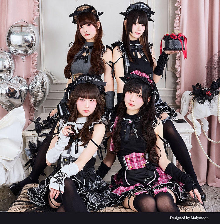 即日発送】【きゅるりんってしてみて着用】ガーリーロックサキュバス