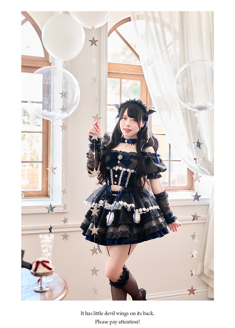 ブルーは予約】【沖縄コレクション着用】【Mumei着用】バブルハート