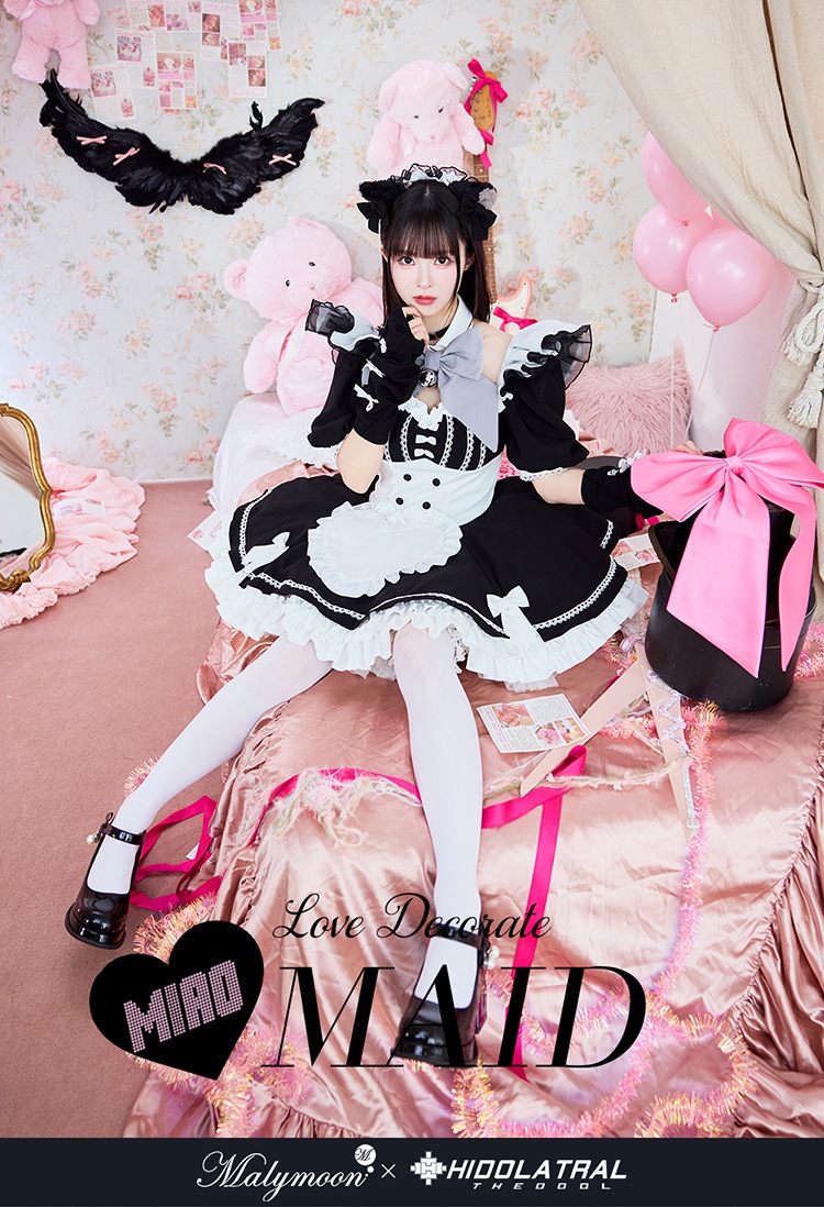 即日発送】ラブデコレイトミャオメイド《オリジナルコスプレ11点セット