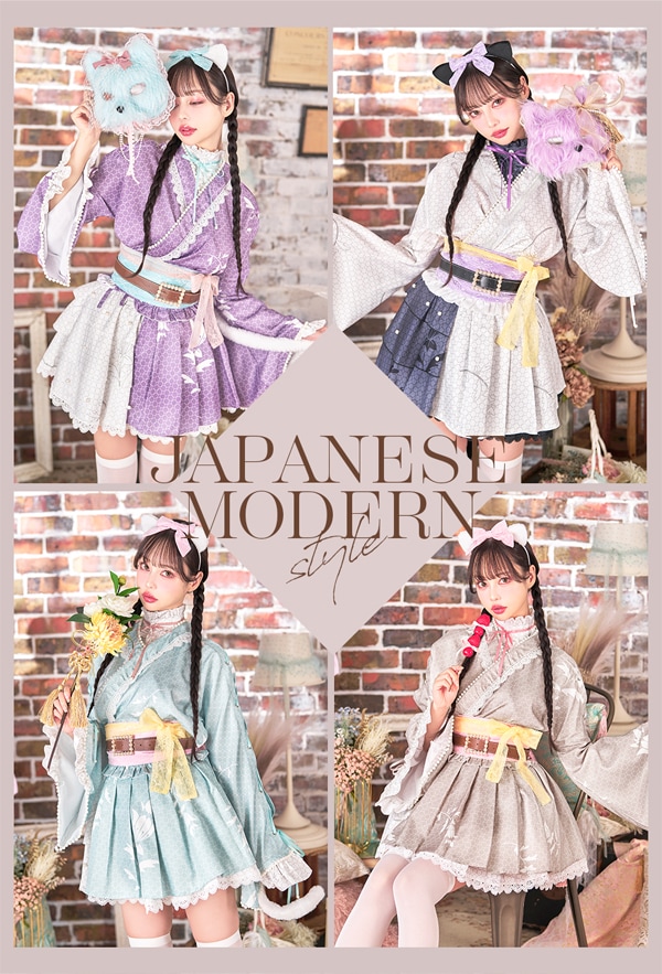 即日発送】【中村里砂着用】和洋折衷ノスタルジックキャットガール